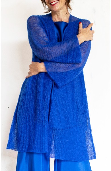 POETICAL CARDIGAN - Blu Majorelle