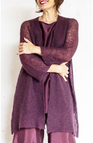 POETICAL CARDIGAN - Chocomelanzana