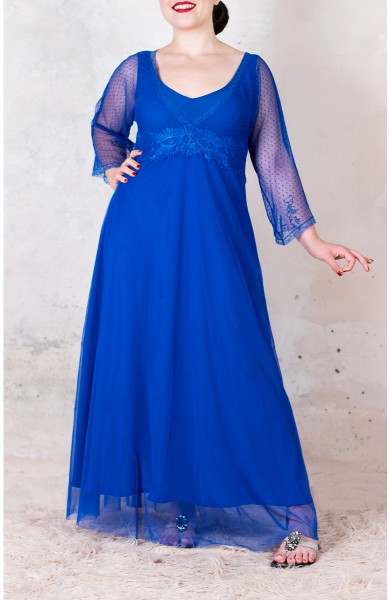 PPD NOCTURNIA DRESS - Blu Majorelle