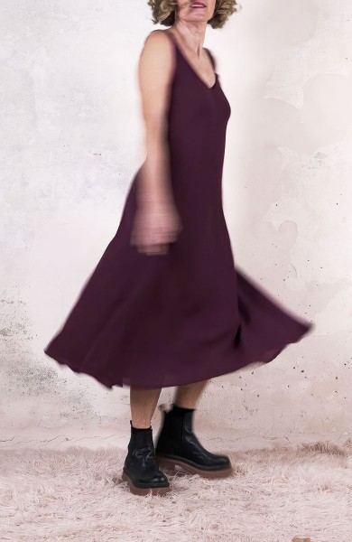 GEORGETTE PERFECTO DRESS - Chocomelanzana