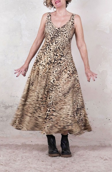 ANIMALIER PERFECTO DRESS - Ghepardo Mistico
