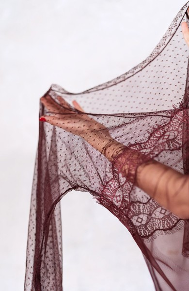 PPD NOCTURNIA DRESS - Chocomelanzana