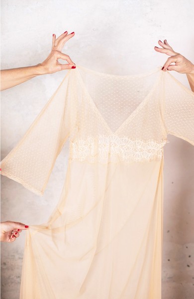 PPD NOCTURNIA DRESS - Cipria Irrisolta