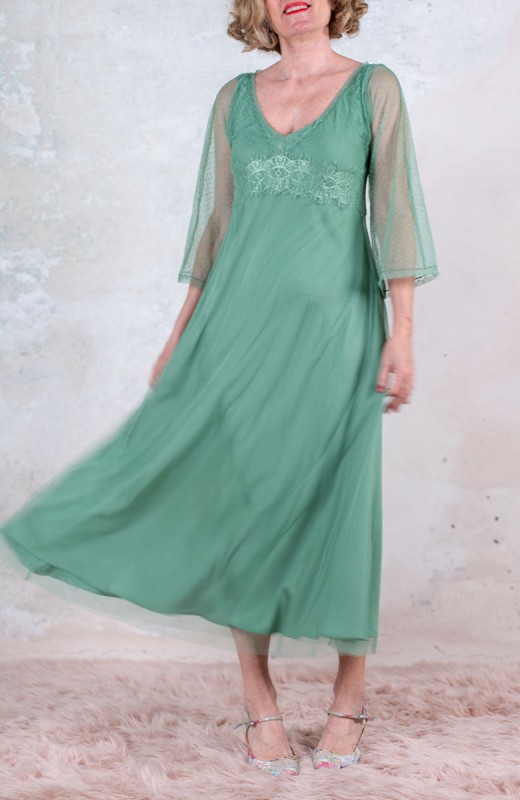 PPD NOCTURNIA DRESS - Menta...