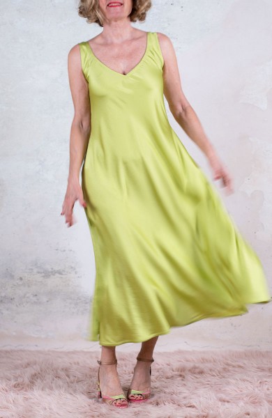 NIRVANA PERFECTO DRESS - Lime Esaltato