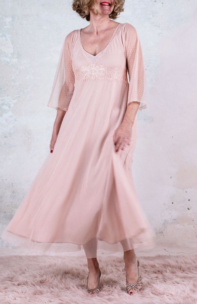 PPD NOCTURNIA DRESS - Nude Perlato