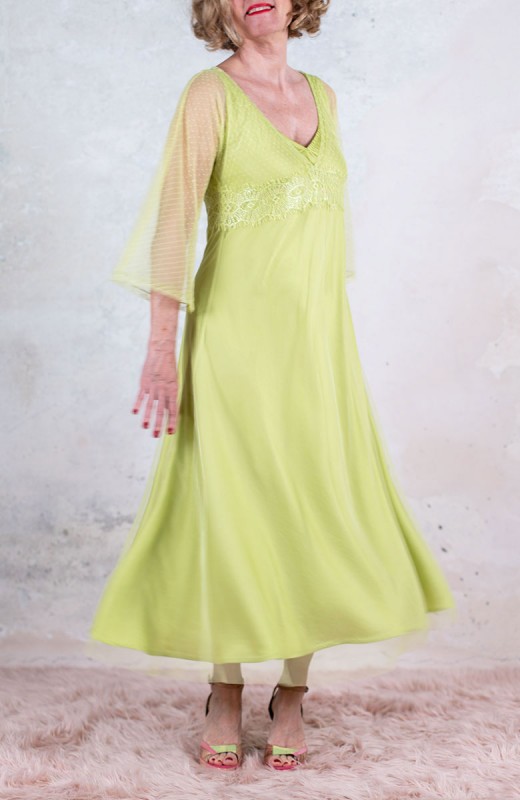 PPD NOCTURNIA DRESS - Lime...