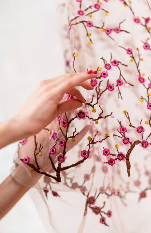 POCKET PARTY DRESS - Sakura