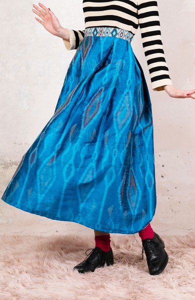 GONNA VOLANTE IKAT EDITION - Polvere D'Acqua