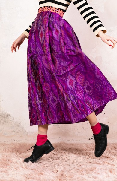 GONNA VOLANTE IKAT EDITION - Crepuscolo d'Inverno