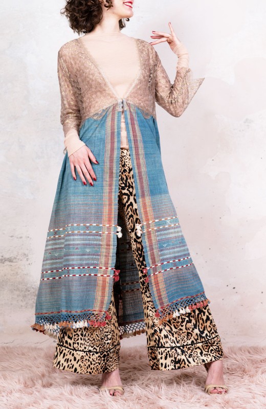 GUJARAT SCARF COAT - Onda...