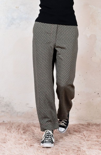 JAPAN CREPE WORKING PANT - Star Flowers