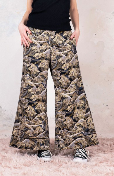 SEA WAVE TROMBETTA PANT - Japan Sea Wave
