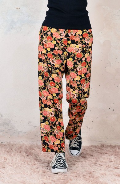 JAPAN CREPE WORKING PANT - Just Flowers