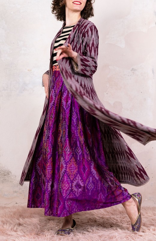 IKAT TRAVEL COAT - Punte di...