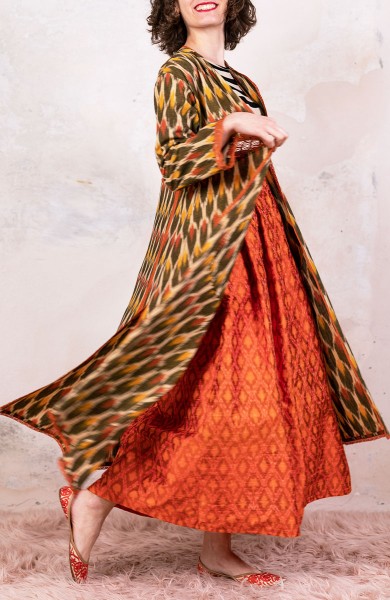 IKAT TRAVEL COAT - Terra D'Autunno