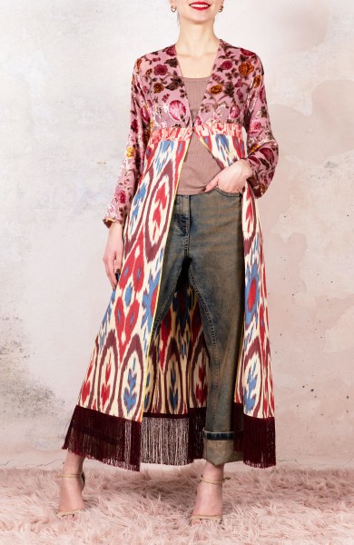 UZBEKISTAN IKAT COAT - Paprika di Tashkent