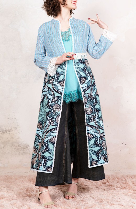 AFRO BRUXELLES LIGHT COAT -...