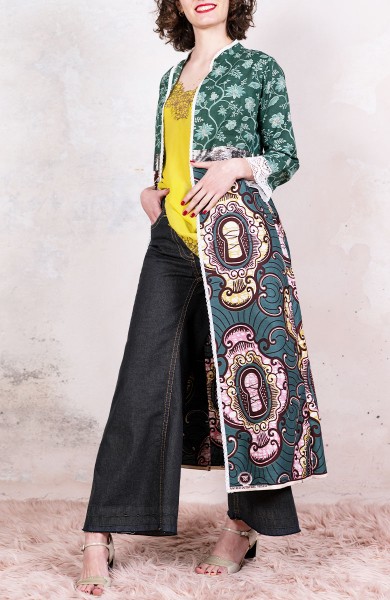 AFRO BRUXELLES LIGHT COAT - Cacao&Menta in Ghana