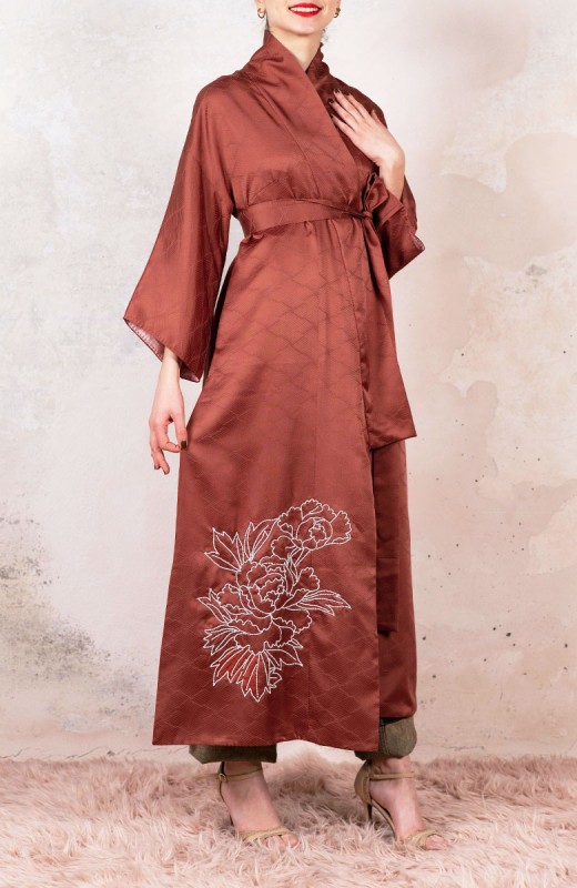 LONG EUROPEAN KIMONO -...