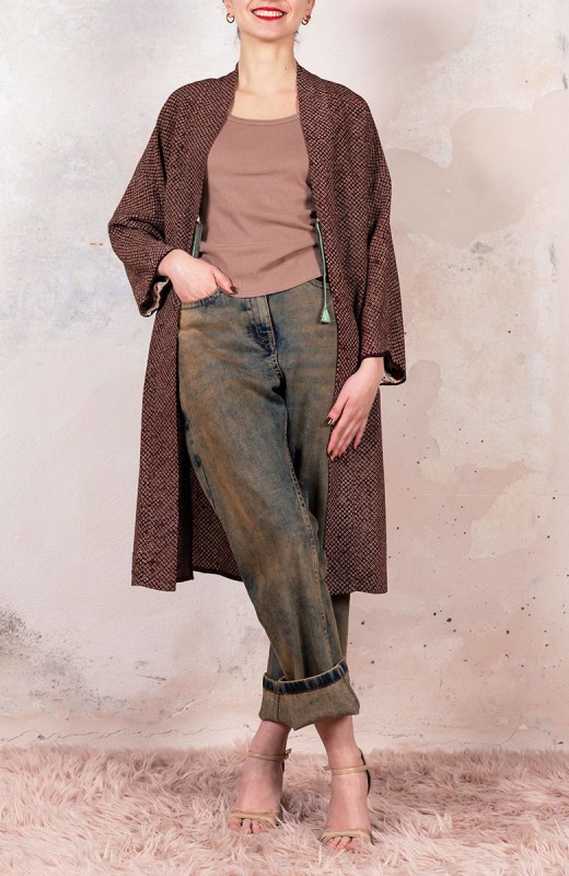 EUROPEAN HAORI - Shibori,...