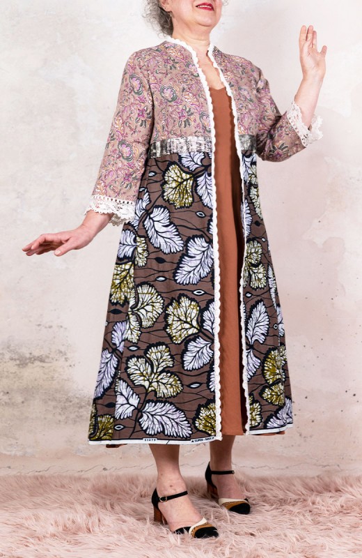 AFRO BRUXELLES LIGHT COAT -...