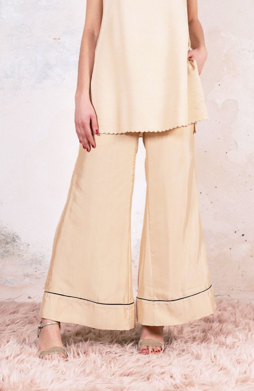 SILK OVER TROMBETTA PANT -...