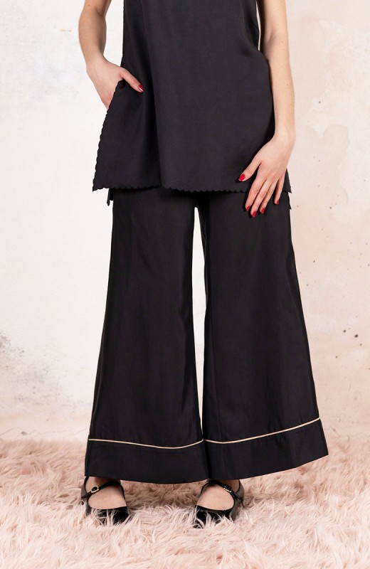 SILK OVER TROMBETTA PANT -...