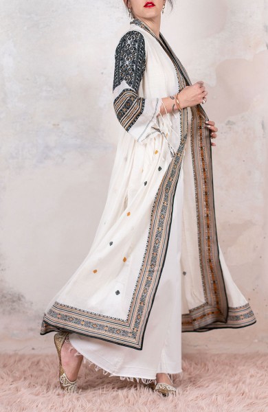 SAREE JANE AUSTEN COAT - Pepe Nero su Latte