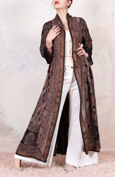 SAREE JANE AUSTEN COAT - Giardino Liquirizia