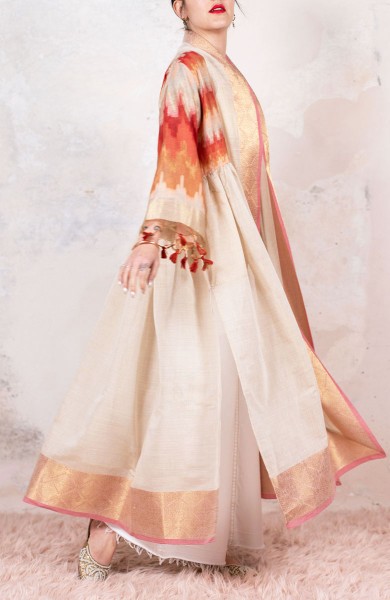 SAREE JANE AUSTEN COAT - Velo Lampone