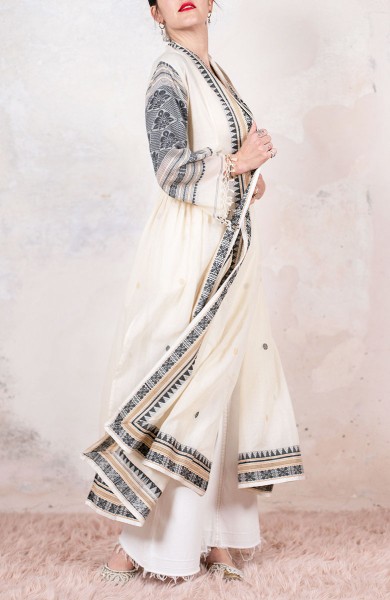 SAREE JANE AUSTEN COAT - Curry su Latte