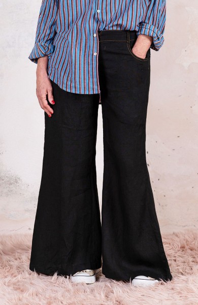 LINEN TRAVEL PANT CALL TO BEAUTY EDITION - The Beauty of Ink