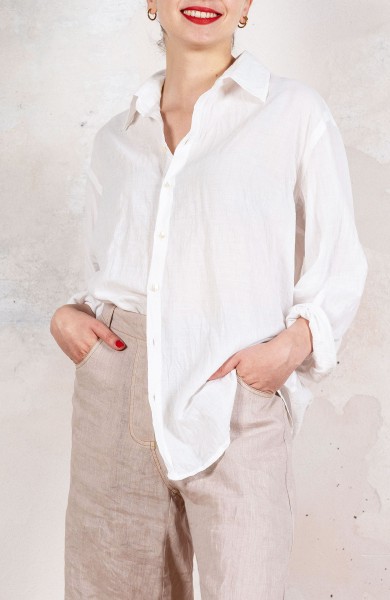 UNIVERSAL CAMICIA - Cotton White