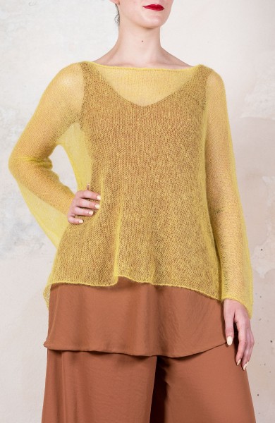 POETICAL SWEATER - Cold Yellow