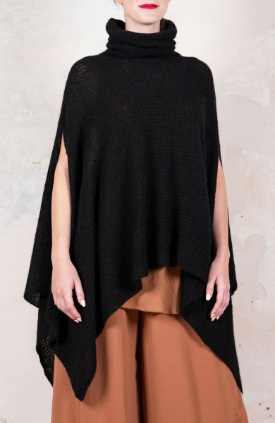 STRATOSFERICO PONCHO - Strato Black