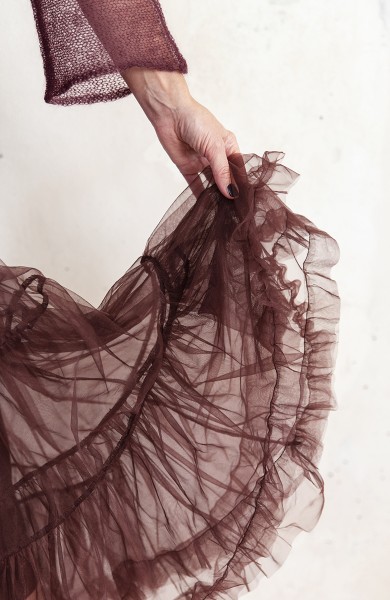 DIVINA SOTTOGONNA DI TULLE - Chocomelanzana