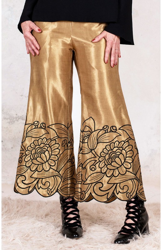 PEONIA PANT - Old Gold